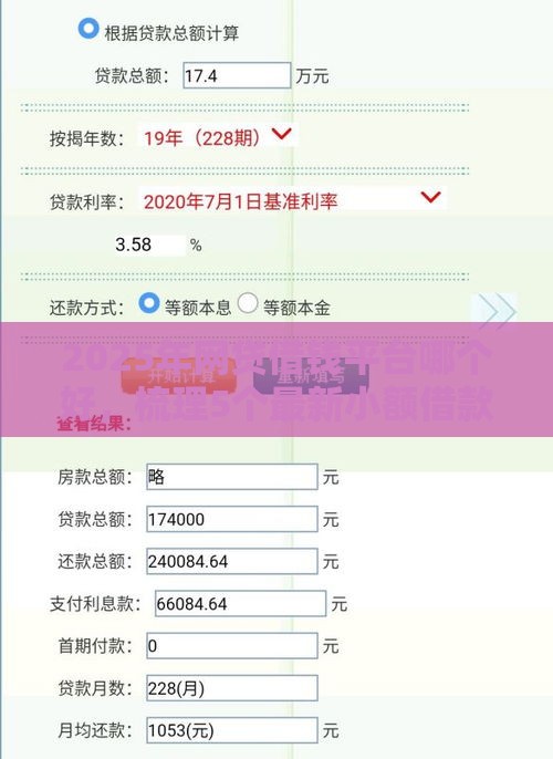 2025年网贷借钱平台哪个好，梳理5个最新小额借款平台正规利息低