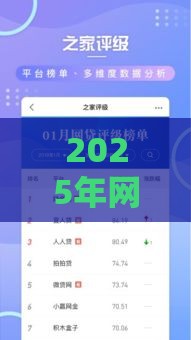 2025年网贷秒下软件正规吗，整理五个最新网贷平台排名不分先后前10名