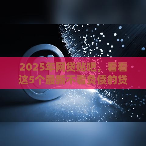 2025年网贷贴吧，看看这5个最新不看负债的贷款平台