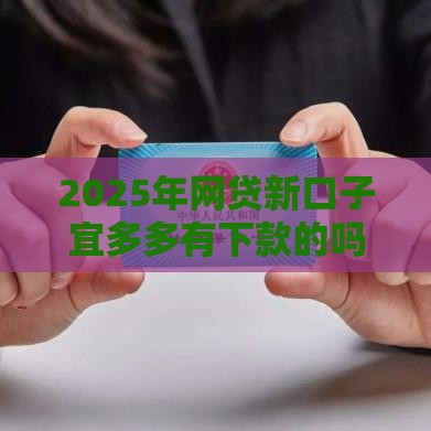 2025年网贷新口子宜多多有下款的吗，梳理五个最新征信花借款平台容易通过