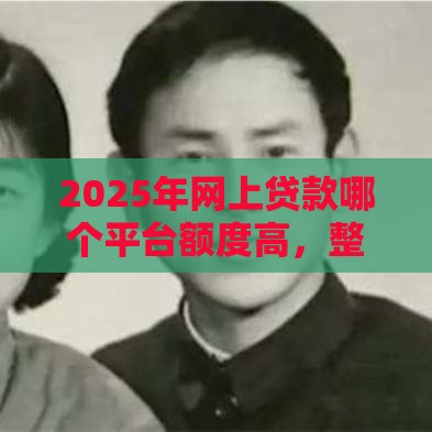 2025年网上贷款哪个平台额度高，整理五个最新黑户当前逾期严重负债高综合评分不足能下款的平台