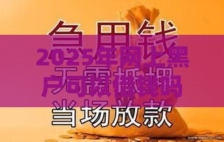 2025年网上黑户可以借钱吗，推荐5个最新贷款平台利息低