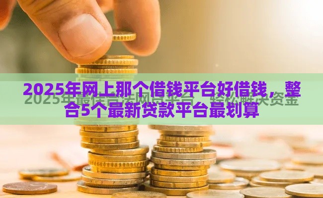 2025年网上那个借钱平台好借钱，整合5个最新贷款平台最划算