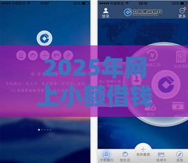 2025年网上小额借钱 建行，分享5个最新小微金融贷款平台