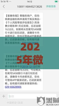 2025年微博借钱怎么防爆征信，整理5个最新借款平台可以给黑户当前有逾期的借款一万