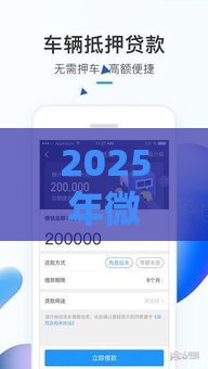 2025年微贷分期借钱，整理5个最新快速贷款平台