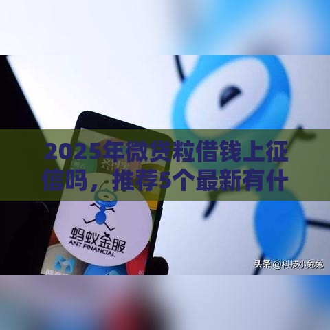 2025年微贷粒借钱上征信吗，推荐5个最新有什么好的贷款平台