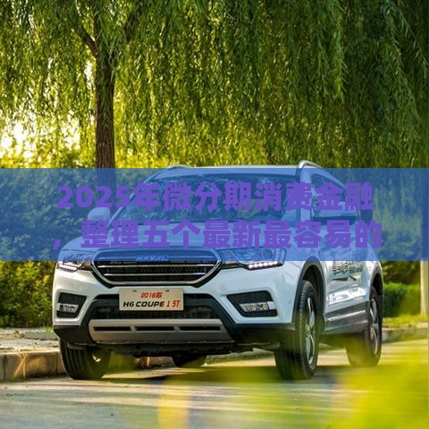 2025年微分期消费金融，整理五个最新最容易的贷款平台