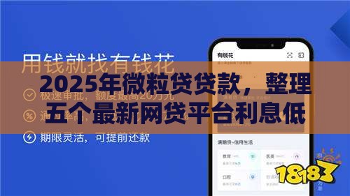 2025年微粒贷贷款，整理五个最新网贷平台利息低