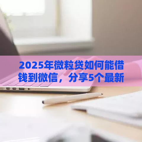 2025年微粒贷如何能借钱到微信，分享5个最新平台借钱易通过不看征信