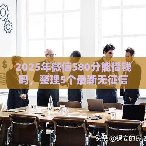 2025年微信580分能借钱吗，整理5个最新无征信贷款平台