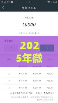 2025年微信超小金额借钱，整合5个最新十大靠谱网贷平台