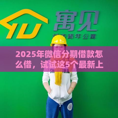 2025年微信分期借款怎么借，试试这5个最新上海网贷平台