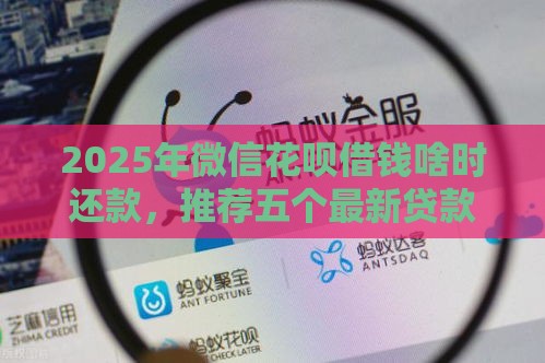 2025年微信花呗借钱啥时还款，推荐五个最新贷款借款平台靠谱