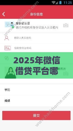 2025年微信借贷平台哪些好借钱，整理五个最新最安全的贷款平台