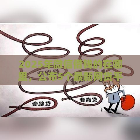 2025年微信借钱的在哪里，公布5个最新网贷平台大全