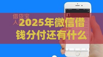 2025年微信借钱分付还有什么，分享5个最新不用人脸识别的贷款平台