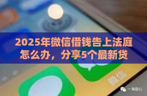2025年微信借钱告上法庭怎么办，分享5个最新贷款平台电话