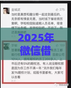 2025年微信借钱借二百合适吗，整合5个最新逾期中没被执行还能在平台借钱