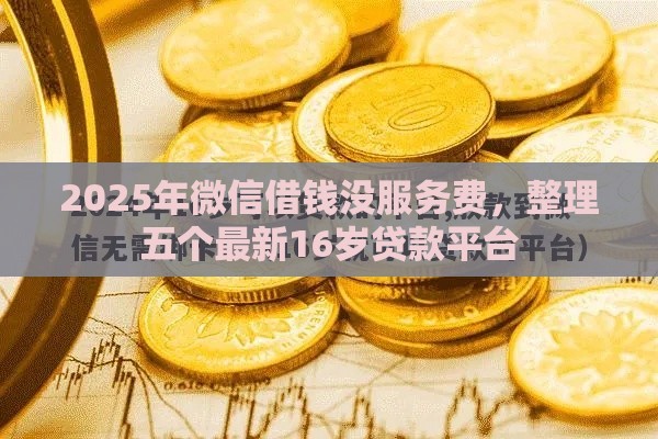 2025年微信借钱没服务费，整理五个最新16岁贷款平台