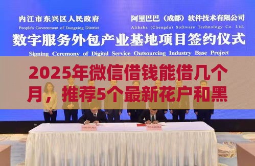 2025年微信借钱能借几个月，推荐5个最新花户和黑户也能放款的平台