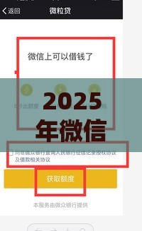 2025年微信借钱人家承认怎么办，公布5个最新优质贷款平台