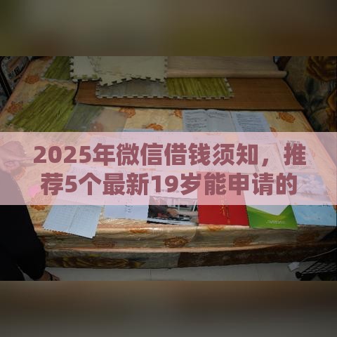 2025年微信借钱须知，推荐5个最新19岁能申请的借钱平台