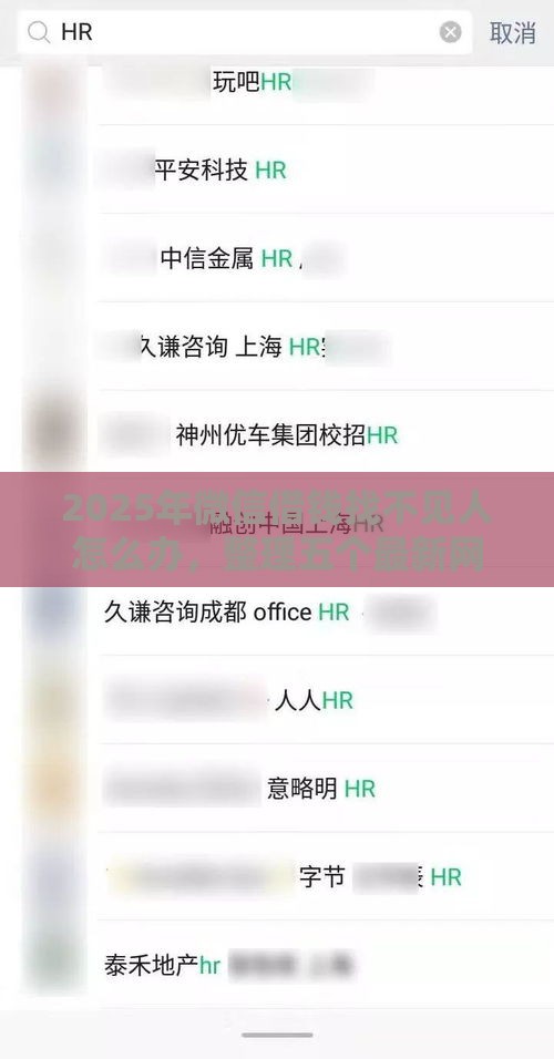 2025年微信借钱找不见人怎么办，整理五个最新网贷太多被拒平台还能贷