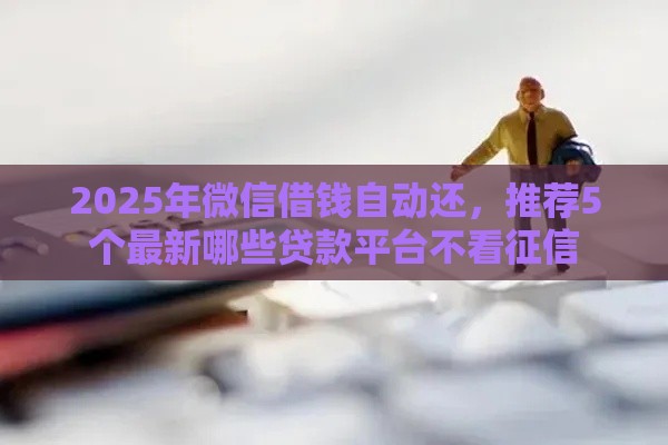 2025年微信借钱自动还，推荐5个最新哪些贷款平台不看征信