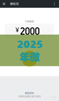 2025年微信零钱通借钱吗，推荐5个最新小型贷款平台