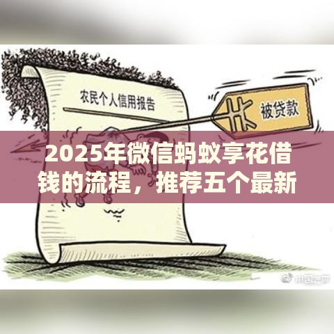 2025年微信蚂蚁享花借钱的流程，推荐五个最新黑户呆账下款口子