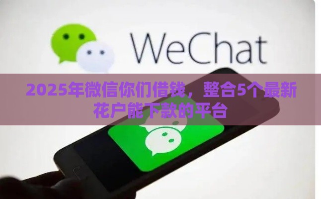 2025年微信你们借钱,整合5个最新花户能下款的平台 2025年微信你们借钱,整合5个最新花户能下款的平台