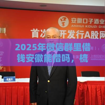 2025年微信群里借钱安徽能借吗，梳理5个最新网贷下款口子