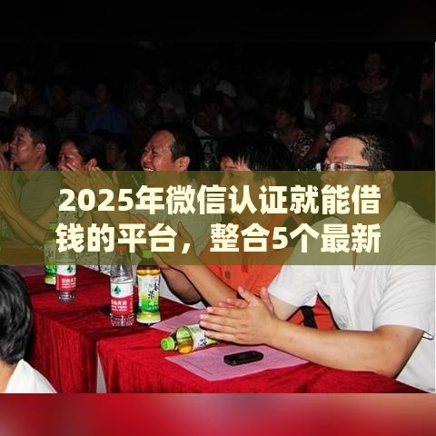 2025年微信认证就能借钱的平台，整合5个最新16周岁贷款平台