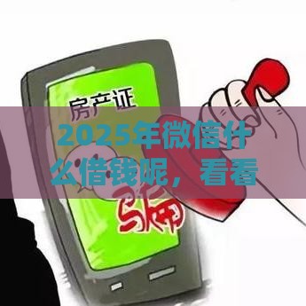 2025年微信什么借钱呢，看看这5个最新平台黑户可以借到钱呢