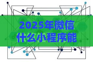 2025年微信什么小程序能借钱的，整理五个最新不查征信贷款平台