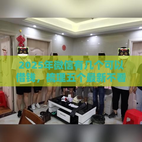 2025年微信有几个可以借钱，梳理五个最新不看综合评分额度高下款快平台