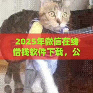 2025年微信在线借钱软件下载，公布五个最新秒审核放款软件