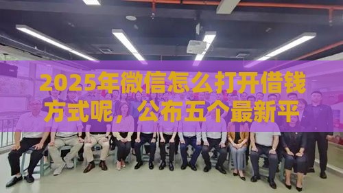 2025年微信怎么打开借钱方式呢，公布五个最新平台审核通过率高