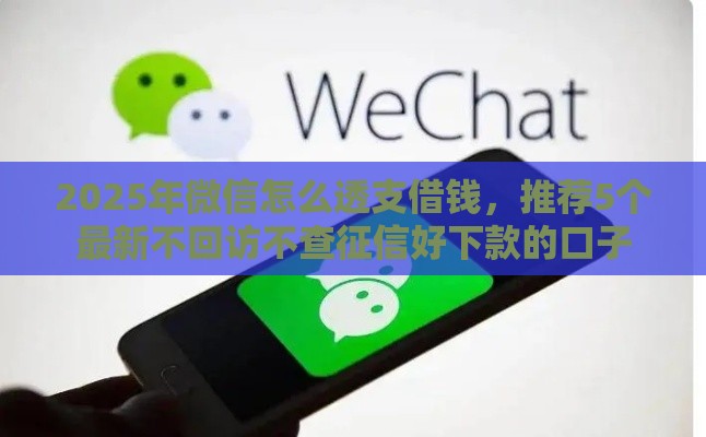 2025年微信怎么透支借钱，推荐5个最新不回访不查征信好下款的口子
