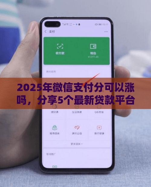 2025年微信支付分可以涨吗，分享5个最新贷款平台容易通过的