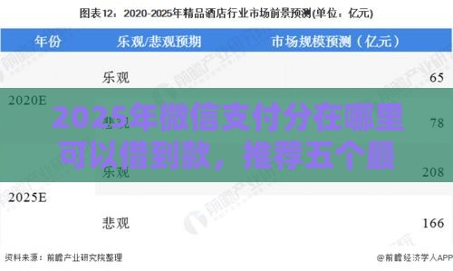2025年微信支付分在哪里可以借到款，推荐五个最新最新黑户下款的口子