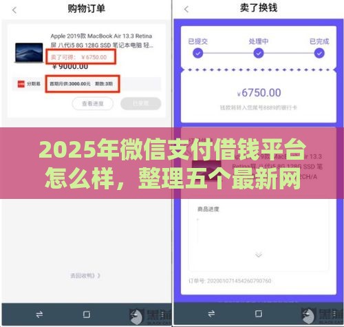 2025年微信支付借钱平台怎么样，整理五个最新网贷平台利息