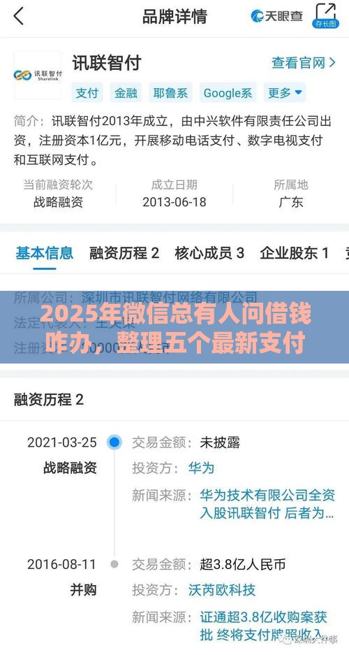 2025年微信总有人问借钱咋办，整理五个最新支付宝贷款平台