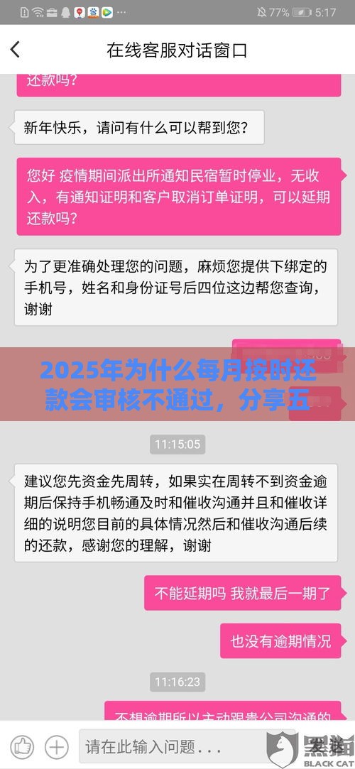 2025年为什么每月按时还款会审核不通过，分享五个最新汽车抵押贷款平台好