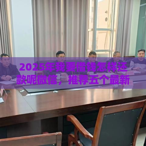 2025年我要借钱怎样还款呢微信，推荐五个最新借钱容易的平台