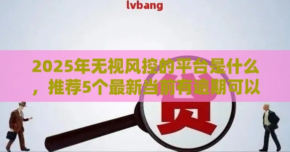 2025年无视风控的平台是什么,推荐5个最新当前有逾期可以在借款平台借钱 2025年无视风控的平台是什么,推荐5个最新当前有逾期可以在借款平台借钱