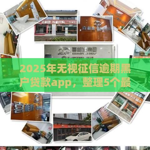 2025年无视征信逾期黑户贷款app，整理5个最新专业贷款平台
