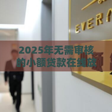 2025年无需审核的小额贷款在线放款可靠吗安全吗，整合5个最新有什么好贷款的平台