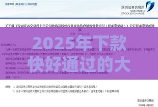 2025年下款快好通过的大额，推荐五个最新风控评分不足能下款的平台